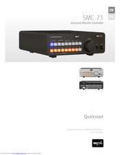 SPL SMC 7.1 Quick Start Manual