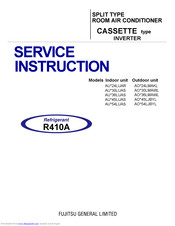 Fujitsu AU*24LUAR Service Instruction