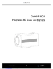 Avonic CM60-IP-BOX Manual