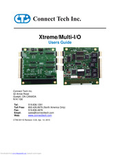 Connect Tech Multi-I/O User Manual