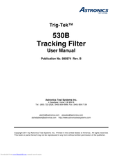 Astronics Trig-Tek 203M User Manual