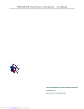 TM TMP Series Instruction Manual