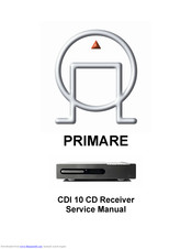 PRIMARE CDI10 Service Manual