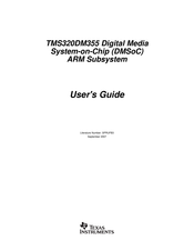 Texas Instruments TMS320DM355 User Manual