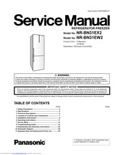 Panasonic NR-BN31EX2 Service Manual