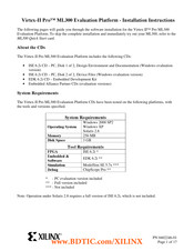 Xilinx Virtex-II Pro ML300 Installation Instructions Manual