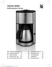 WMF STELIO, NERO Operating Manual