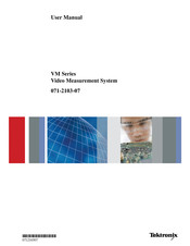 Tektronix VM Series User Manual