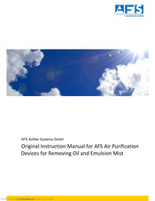 AFS 8000 Instruction Manual