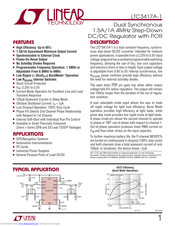 Linear LTC3417A-1 Manual