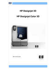 HP DESIGNJET 3D Service Manual