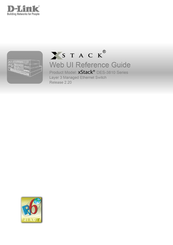 D-Link xStack DES-3810 Reference Manual