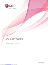 Lg LG13Z95 Easy Manual