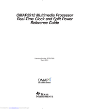 OMAP OMAP5912 Reference Manual