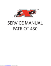 Explorer Patriot 430 Service Manual