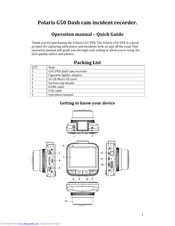 Polaris G50 Operation Manual