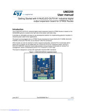 ST X-NUCLEO-OUT01A1 User Manual