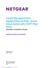 NETGEAR GC510PP Hardware Installation Manual