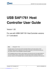 HCC USB SAF1761 User Manual