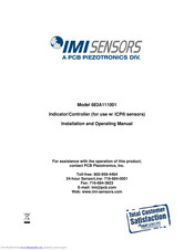 IMI SENSORS 683A111001 Installation And Operating Manual