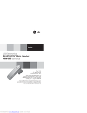 LG HBM-590 User Manual