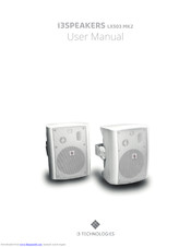 i3-TECHNOLOGIES i3SPEAKERS User Manual