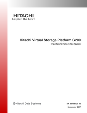Hitachi g200 Reference Manual