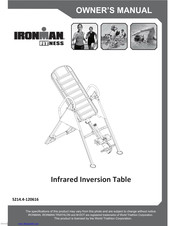 Ironman Fitness 5214.4-120616 Owner's Manual
