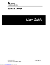 Texas Instruments EDMA3 User Manual