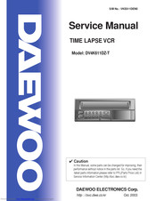 Daewoo DV4K611DZ-T Service Manual