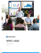 WePresent WiPG-1600 User Manual