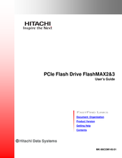 Hitachi FLASHMAX3 User Manual