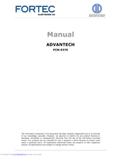 Advantech PCM-9376 User Manual