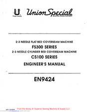UnionSpecial CS122 Engineer's Manual