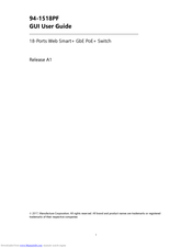 Manufacture Corporation 94-1518PF User Manual