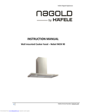 Hafele nagold Nebel INOX 90 Instruction Manual