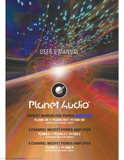 Planet Audio PL2500.1M User Manual
