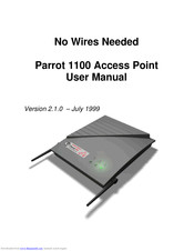 No Wires Needed Parrot 1100 User Manual