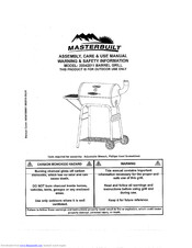 Masterbuilt 20042011 Assembly, Care & Use Manual