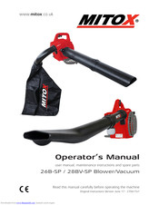 Mitox 28BV-SP Operator's Manual