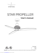 Star Fans Start propeller User Manual