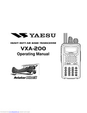Yaesu VXA-200 Operating Manual