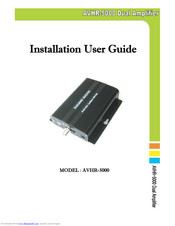 E&Q AVHR-5000 Installation & User Manual