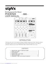 stpVx Phoenix User Manual