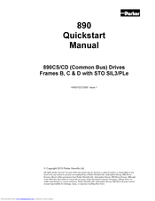 Parker 890 Series Quick Start Manual