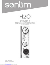 sonum H2O Evolution II User Manual