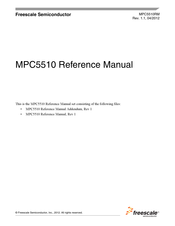 Freescale Semiconductor MPC5510 Reference Manual