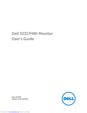 Dell S2317HWI User Manual