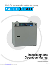 shelolab SMO5HP-2 Installation And Operation Manual