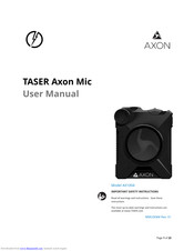Taser Axon Mic AX1004 User Manual